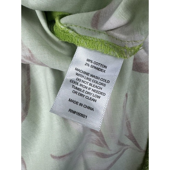 ALDEN ADAIR Sophia Palma Set Hi-Low Maxi Skirt Ruffle Cropped Blouse Resort Sz M - Picture 11 of 16